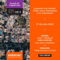 Taller de análisis, lectura y representación de la ciudad